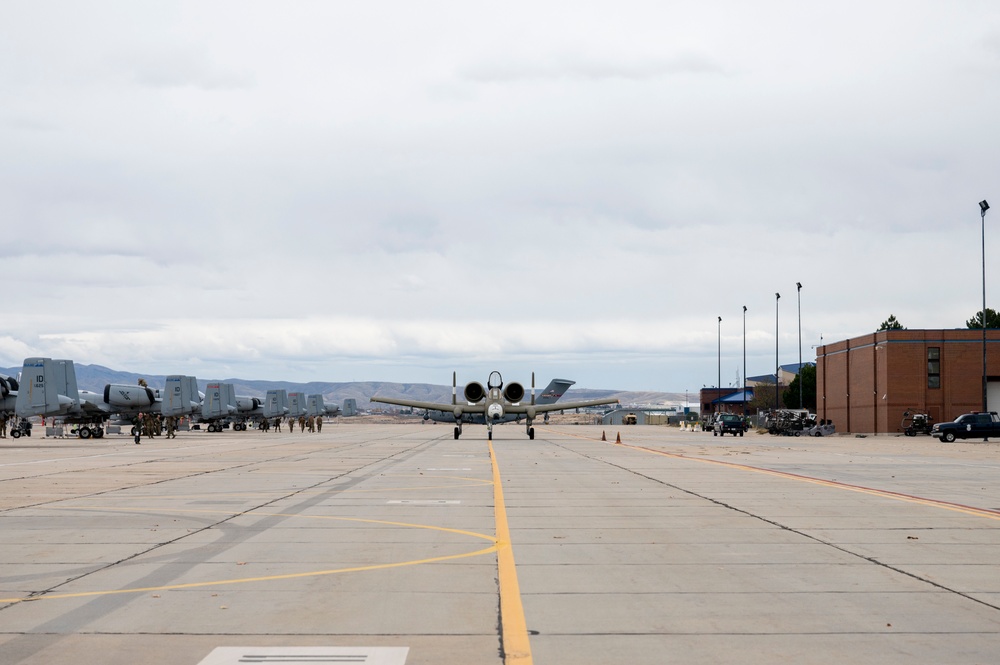 The 124th Fighter Wing Commander's Fini Flight