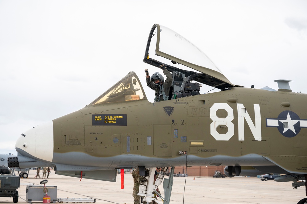 The 124th Fighter Wing Commander's Fini Flight