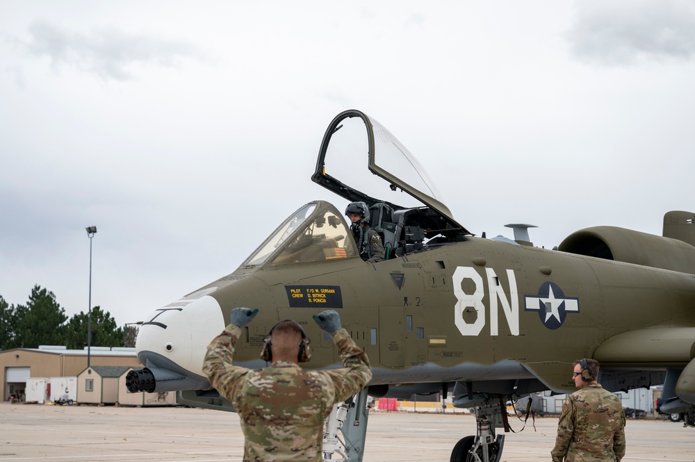 The 124th Fighter Wing Commander's Fini Flight