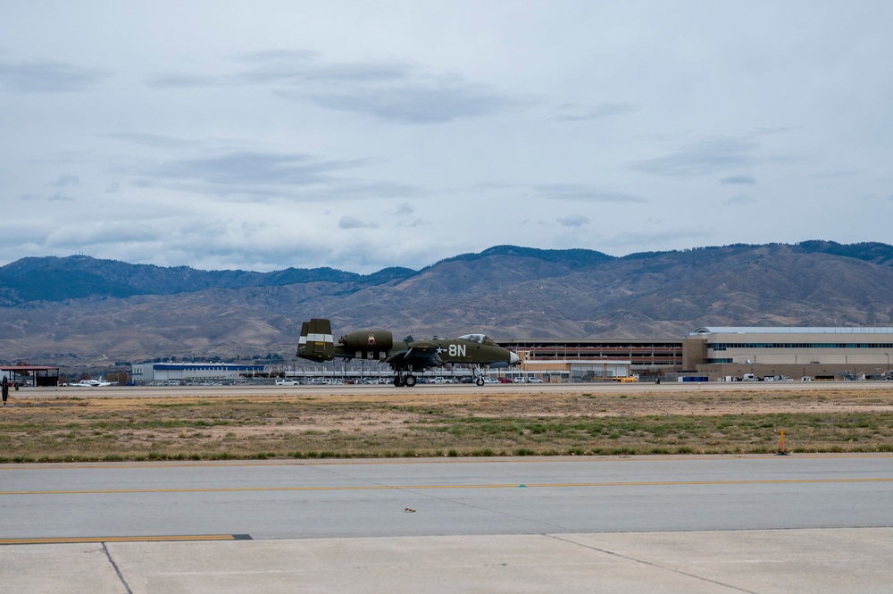 The 124th Fighter Wing Commander's Fini Flight