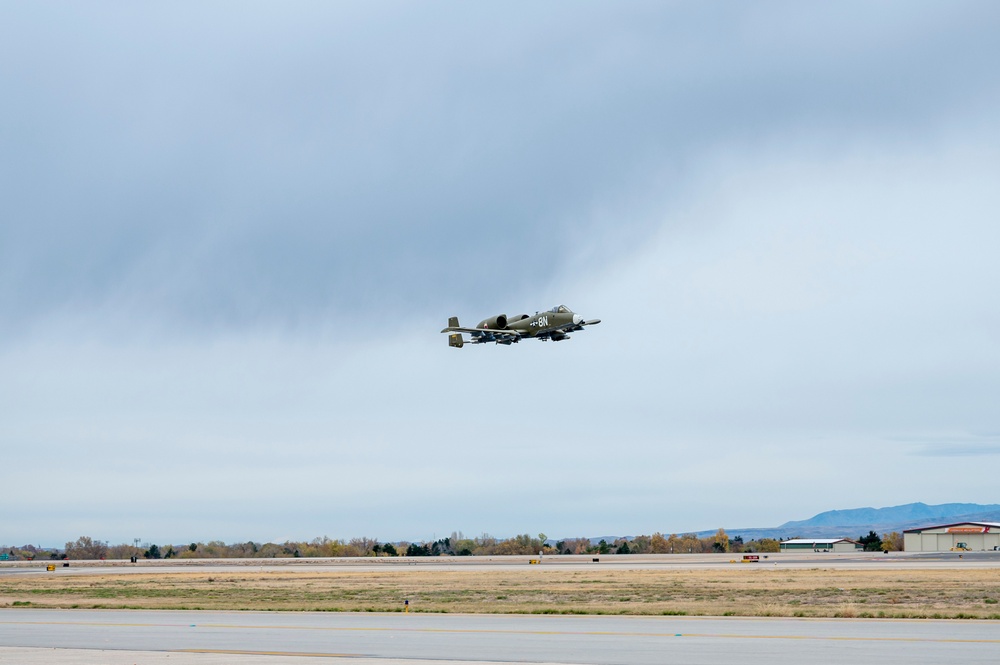 The 124th Fighter Wing Commander's Fini Flight