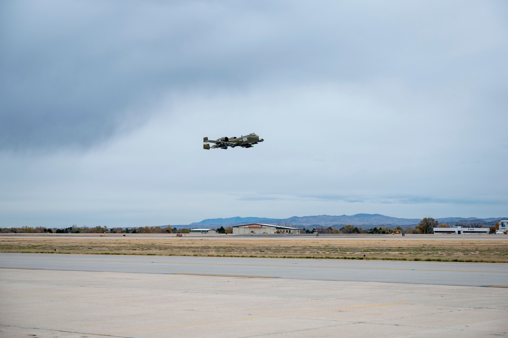 The 124th Fighter Wing Commander's Fini Flight