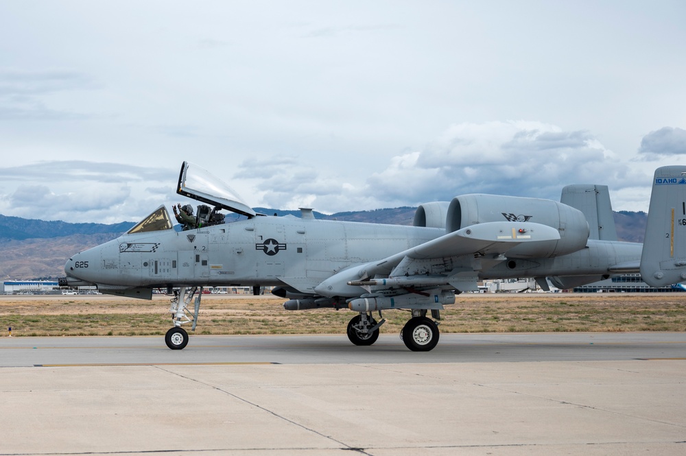 The 124th Fighter Wing Commander's Fini Flight