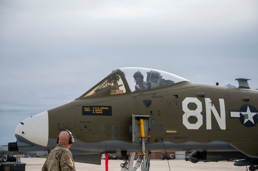 The 124th Fighter Wing Commander's Fini Flight