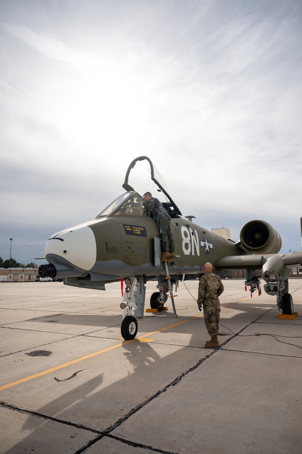 The 124th Fighter Wing Commander's Fini Flight