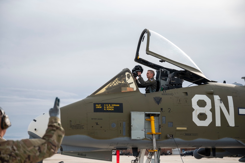 The 124th Fighter Wing Commander's Fini Flight