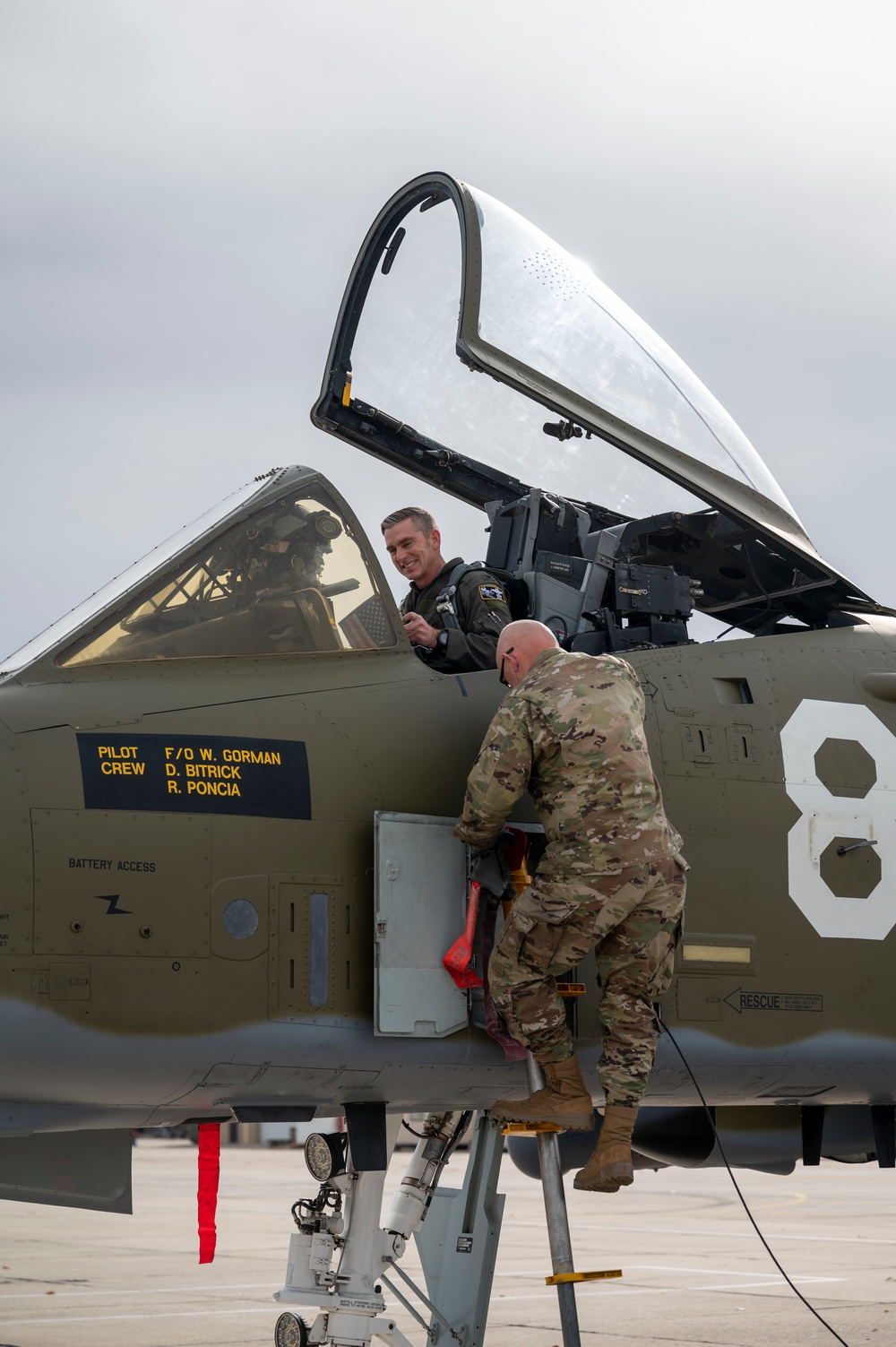 The 124th Fighter Wing Commander's Fini Flight