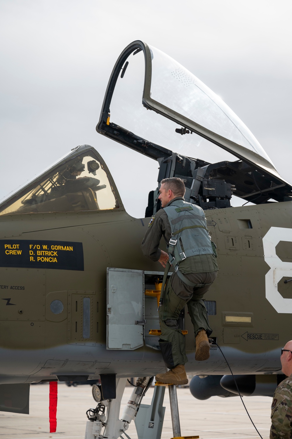 The 124th Fighter Wing Commander's Fini Flight