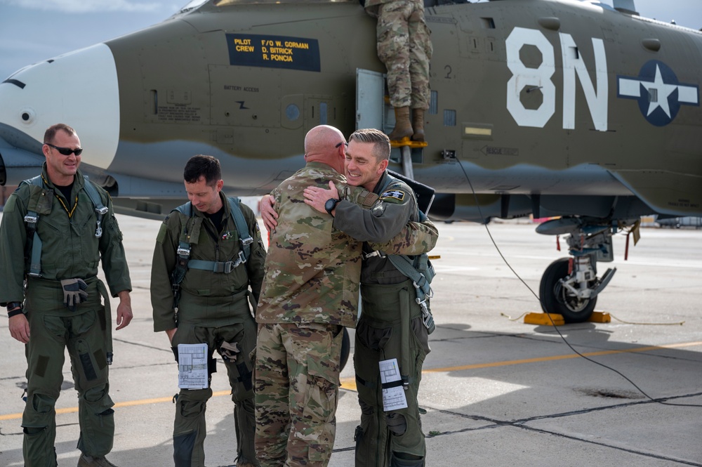 The 124th Fighter Wing Commander's Fini Flight