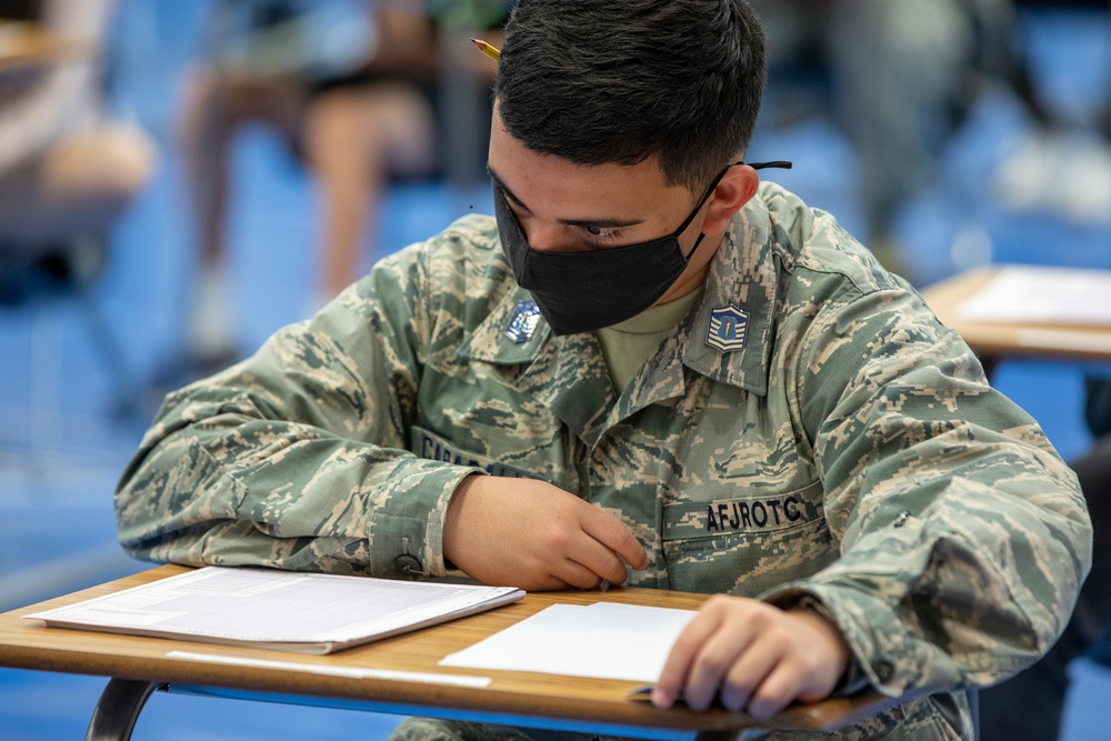 The largest administration of the ASVAB test ever given in the Pacific