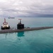 USS Hampton Departs from Saipan