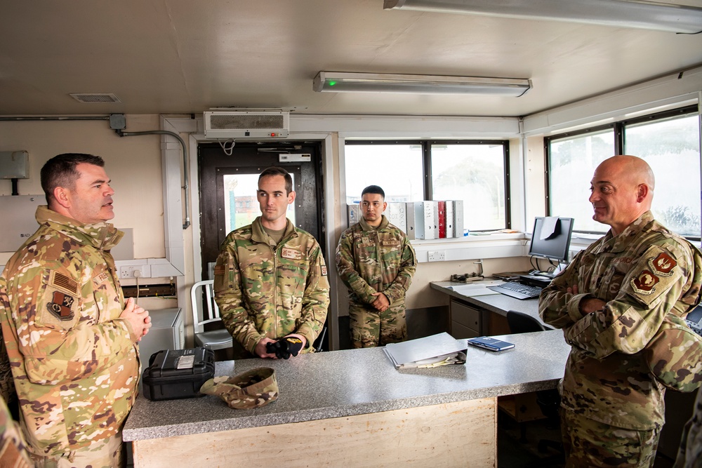 USAFE-AFAFRICA/A4 visits 501st CSW