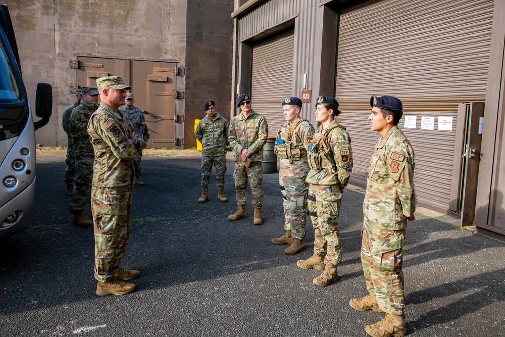USAFE-AFAFRICA/A4 visits 501st CSW