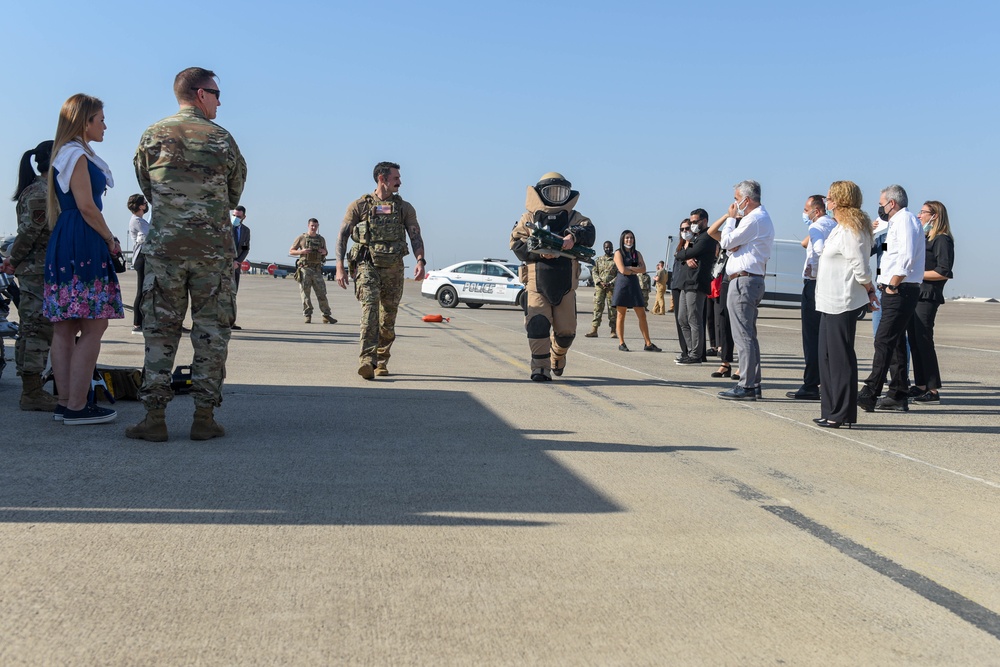 Acıbadem and Medline hospital partners visit Incirlik Air Base