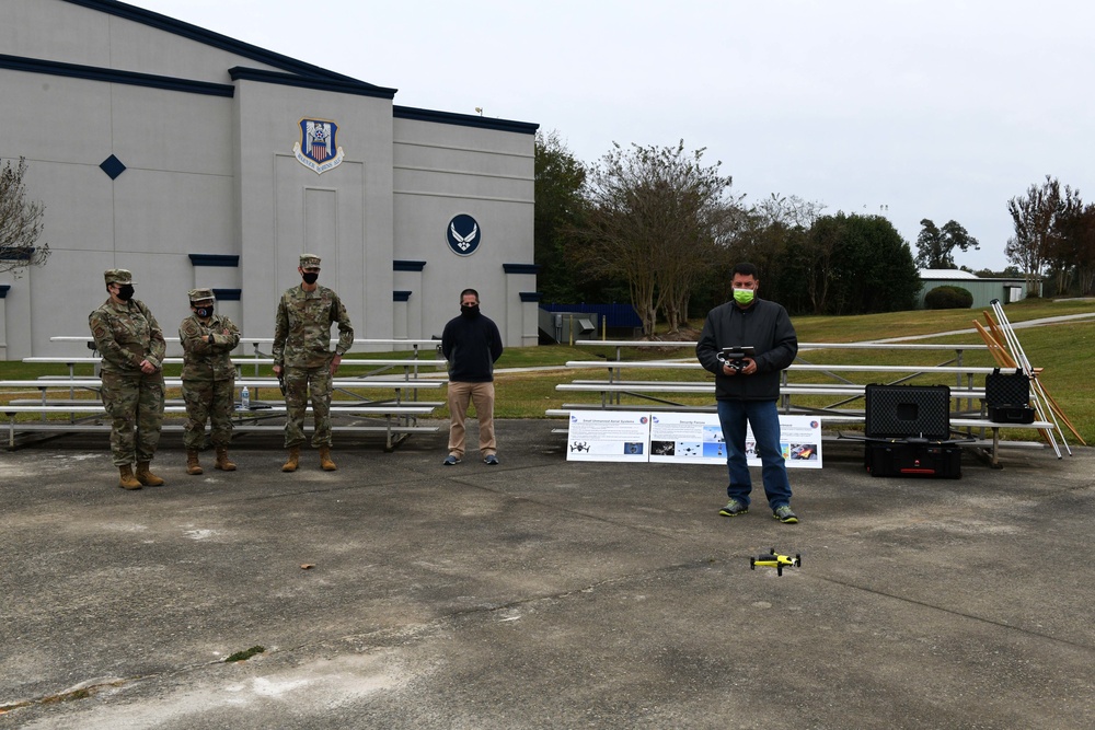 Lt Gen Tom Miller, AFSC CC drone demonstration