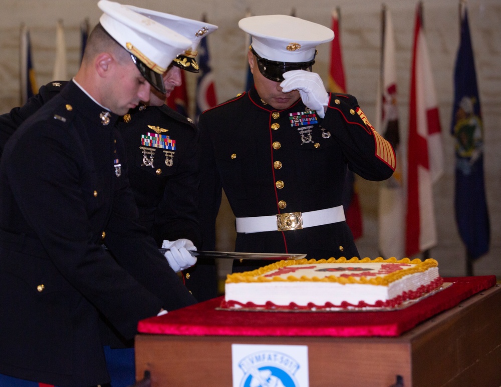 VMFAT-501 Cake-cutting Ceremony