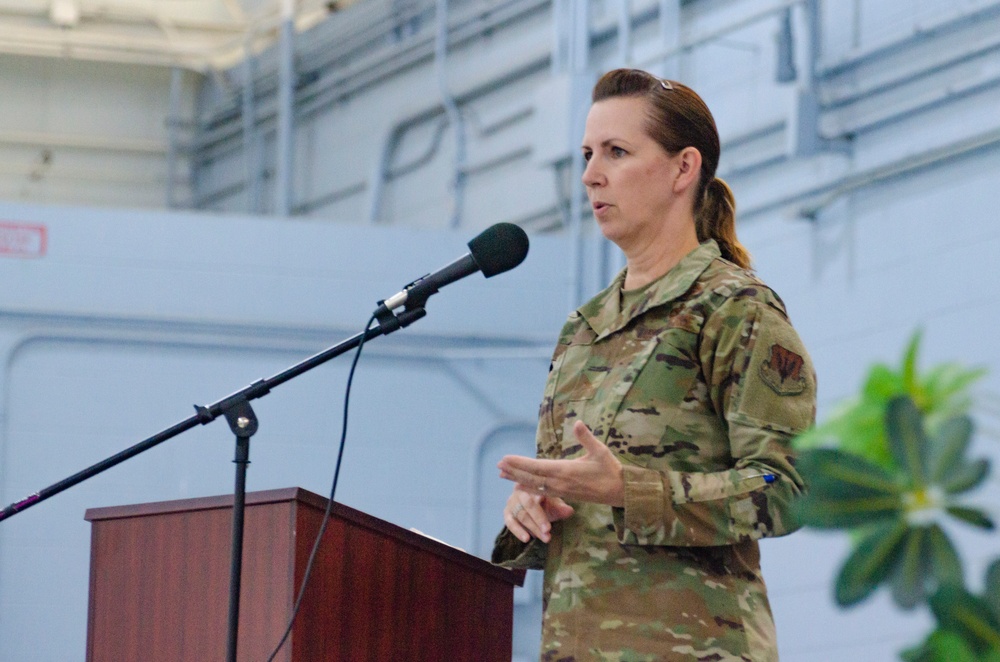 New 111th SFS Commander brings badge, pilot wings to table