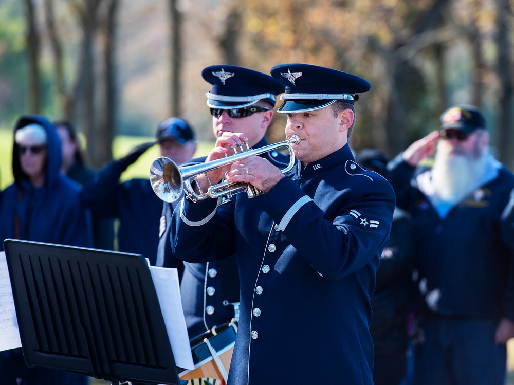 Wright-Patt Participates in Huber Heights Ohio Veterans Memorial Park Ribbon Cutting