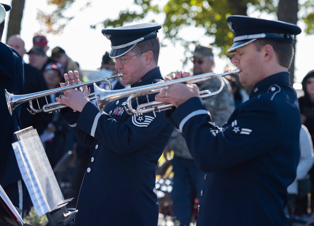 Wright-Patt Participates in Huber Heights Ohio Veterans Memorial Park Ribbon Cutting