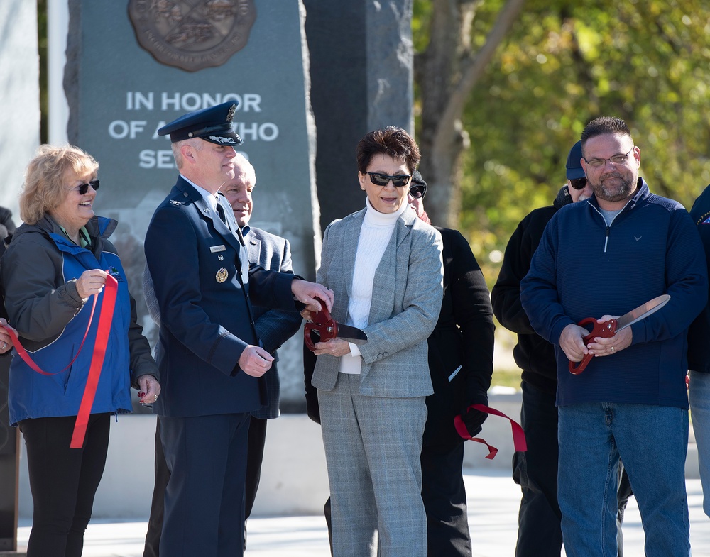 Wright-Patt Participates in Huber Heights Ohio Veterans Memorial Park Ribbon Cutting