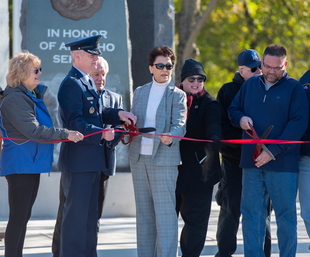 Wright-Patt Participates in Huber Heights Ohio Veterans Memorial Park Ribbon Cutting