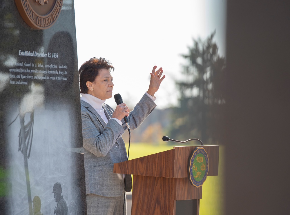 Wright-Patt Participates in Huber Heights Ohio Veterans Memorial Park Ribbon Cutting