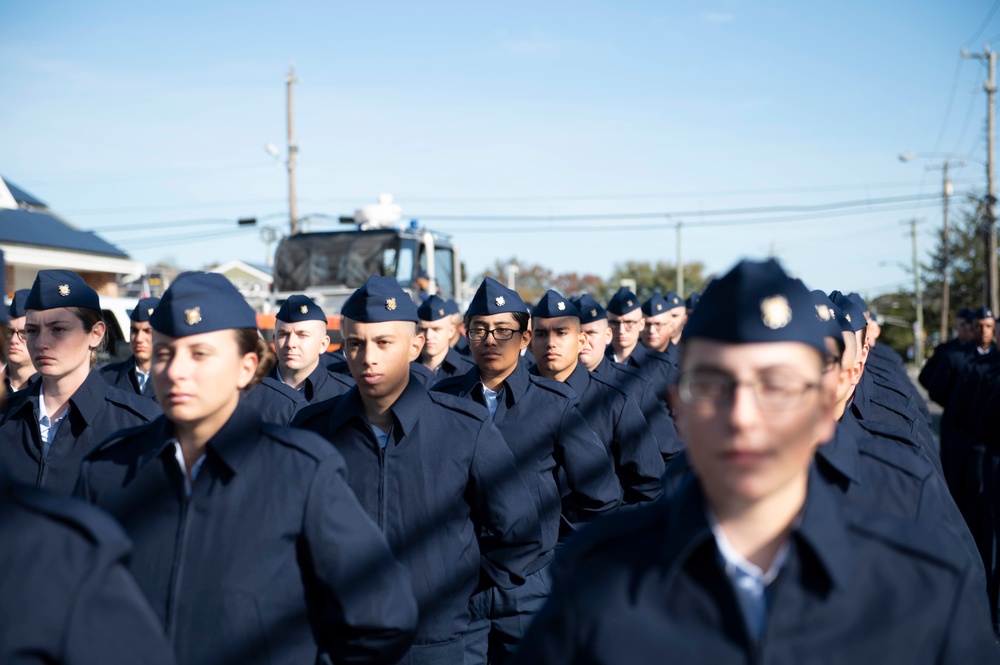 Coast Guard Training Center Cape May Participates in Lower Township Veterans Day Parade