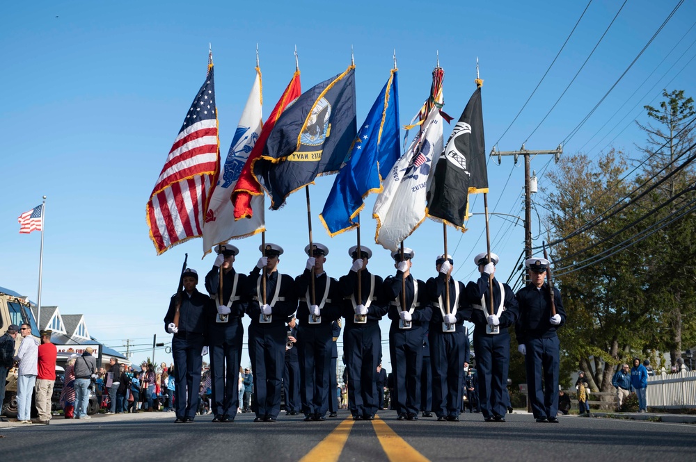 Coast Guard Training Center Cape May Participates in Lower Township Veterans Day Parade