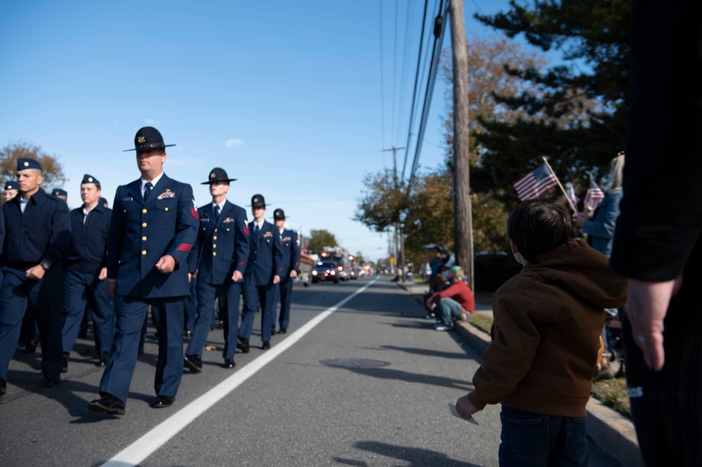 Coast Guard Training Center Cape May Participates in Lower Township Veterans Day Parade