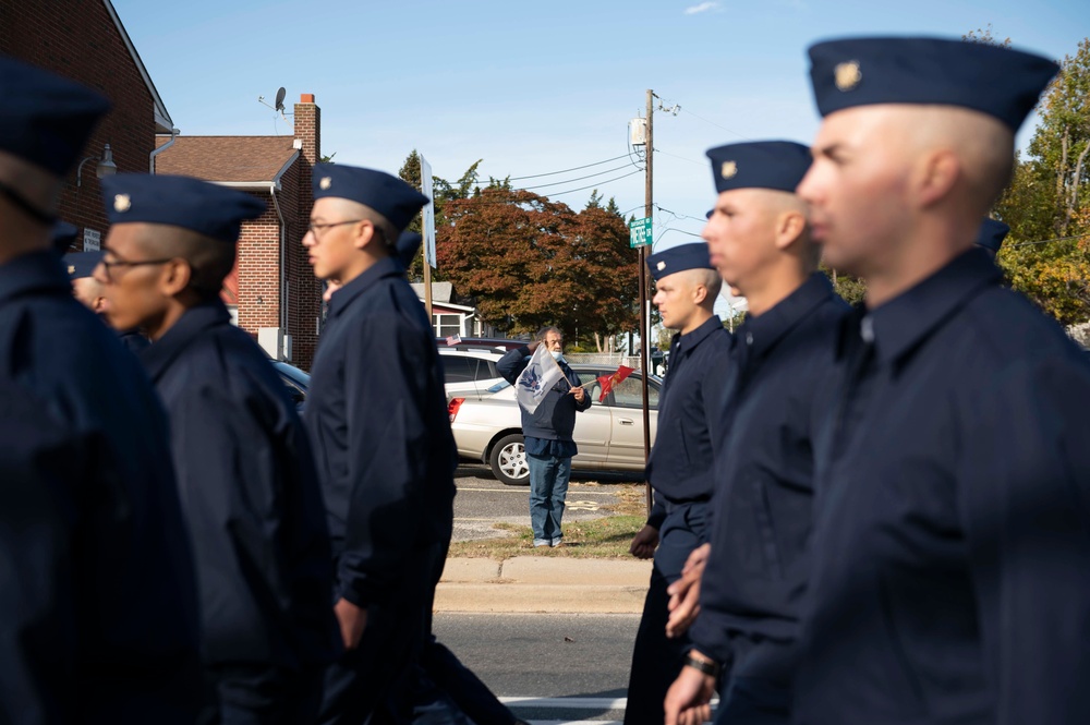 Coast Guard Training Center Cape May Participates in Lower Township Veterans Day Parade