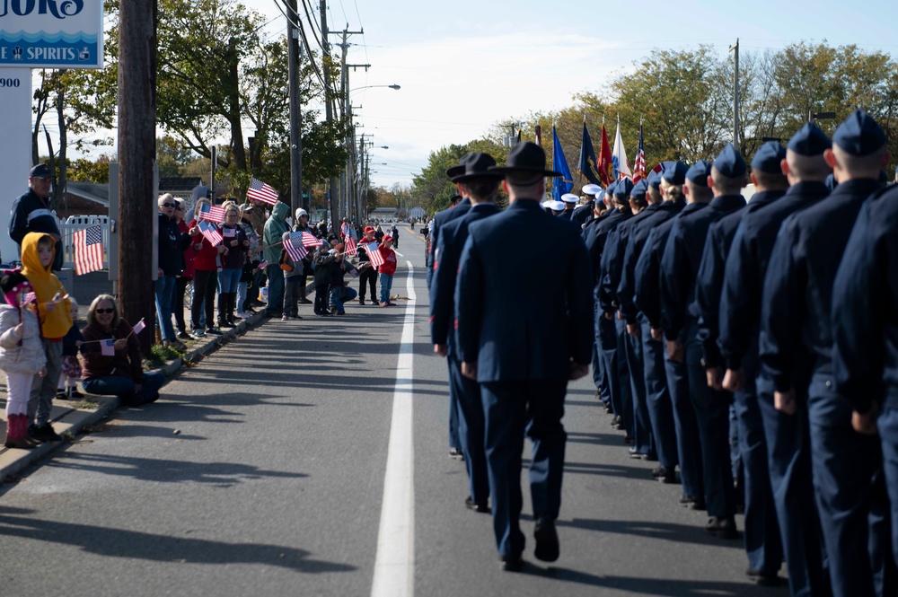 Coast Guard Training Center Cape May Participates in Lower Township Veterans Day Parade