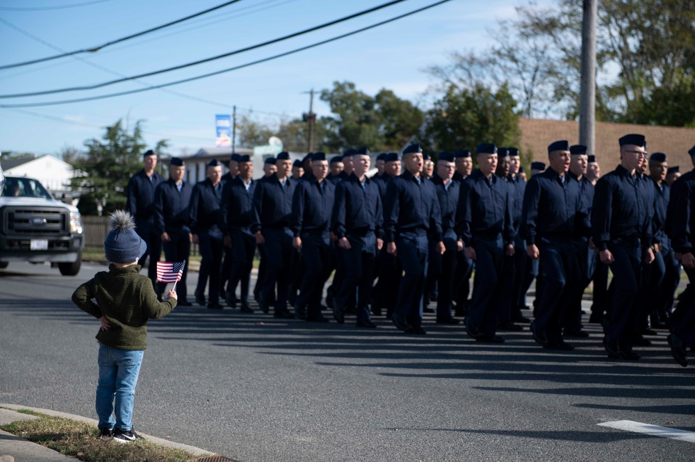 Coast Guard Training Center Cape May Participates in Lower Township Veterans Day Parade