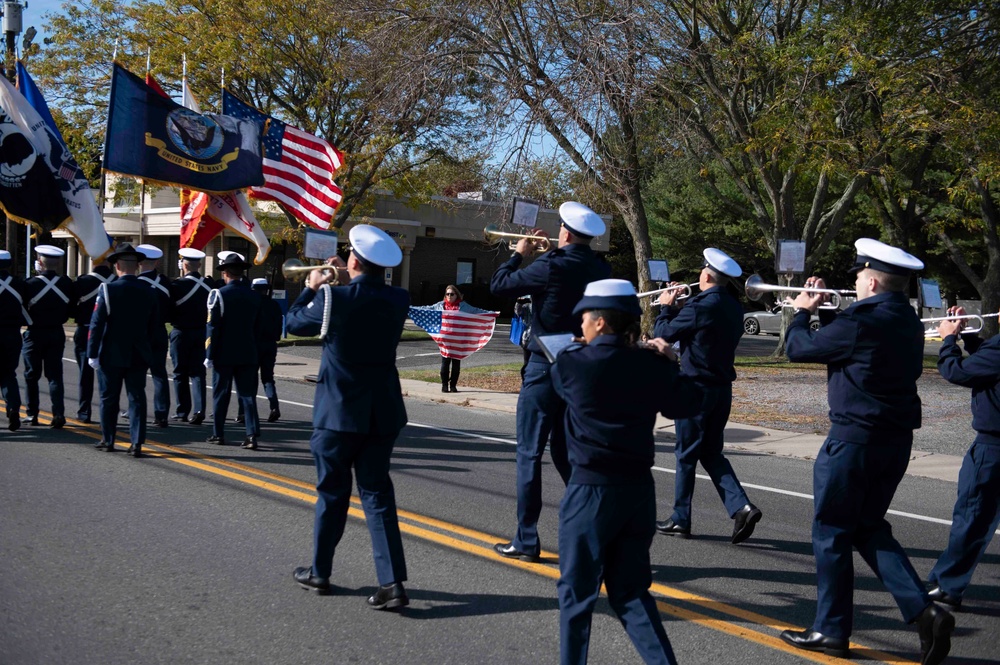 Coast Guard Training Center Cape May Participates in Lower Township Veterans Day Parade