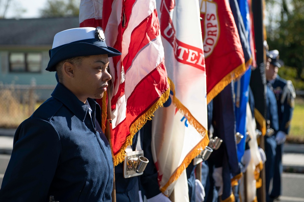 Coast Guard Training Center Cape May Participates in Lower Township Veterans Day Parade