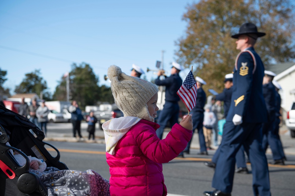 Coast Guard Training Center Cape May Participates in Lower Township Veterans Day Parade