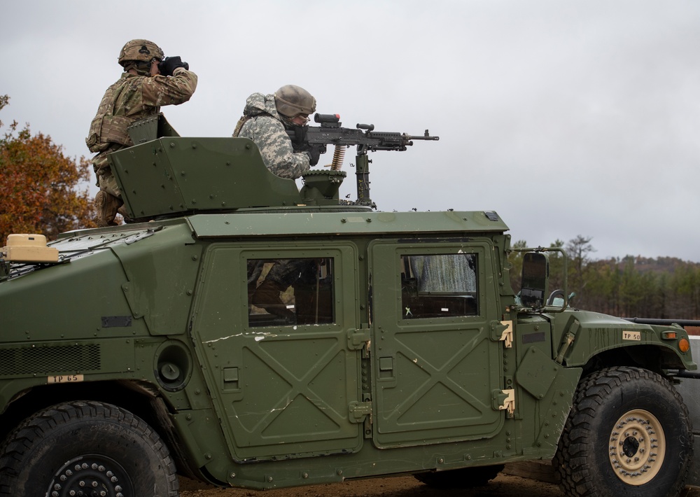 Illinois National Guard 2-106th Cavalry Regiment Training at Fort McCoy