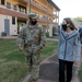 AFSC Command Lt. Gen. Tom Miller’s spouse Kim Miller visits Robins AFB