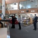 AFSC Command Lt. Gen. Tom Miller’s spouse Kim Miller visits Robins AFB