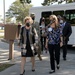 AFSC Commander Lt. Gen. Tom Miller’s spouse Kim Miller visits Robins AFB