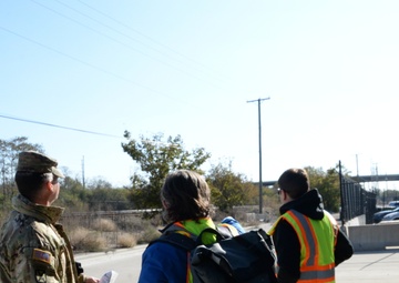 Chicago Commander Visits Electric Dispersal Fish Barriers