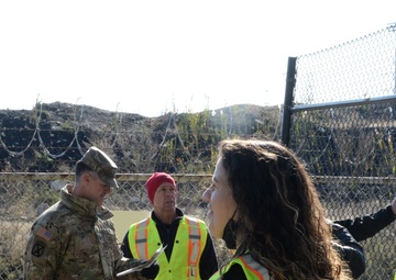 Chicago Commander Visits Electric Dispersal Fish Barriers