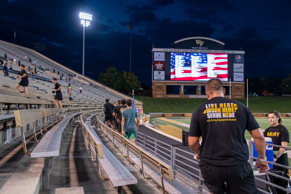 NCARNG RRB @ WFU 9/11 Day of Remembrance