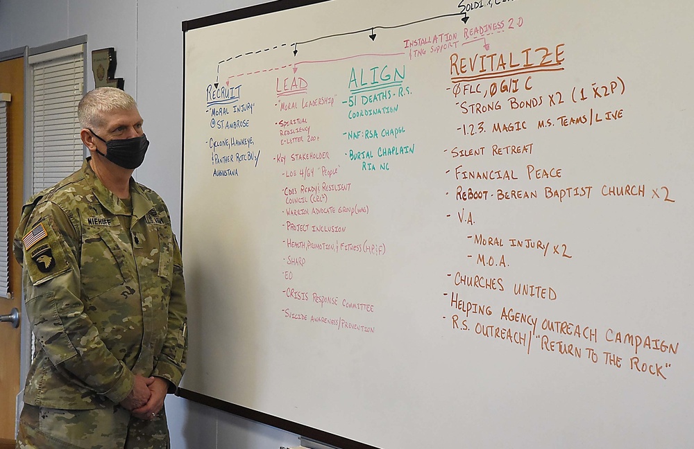 ASC’s new chaplain continues mission despite pandemic as needs continue