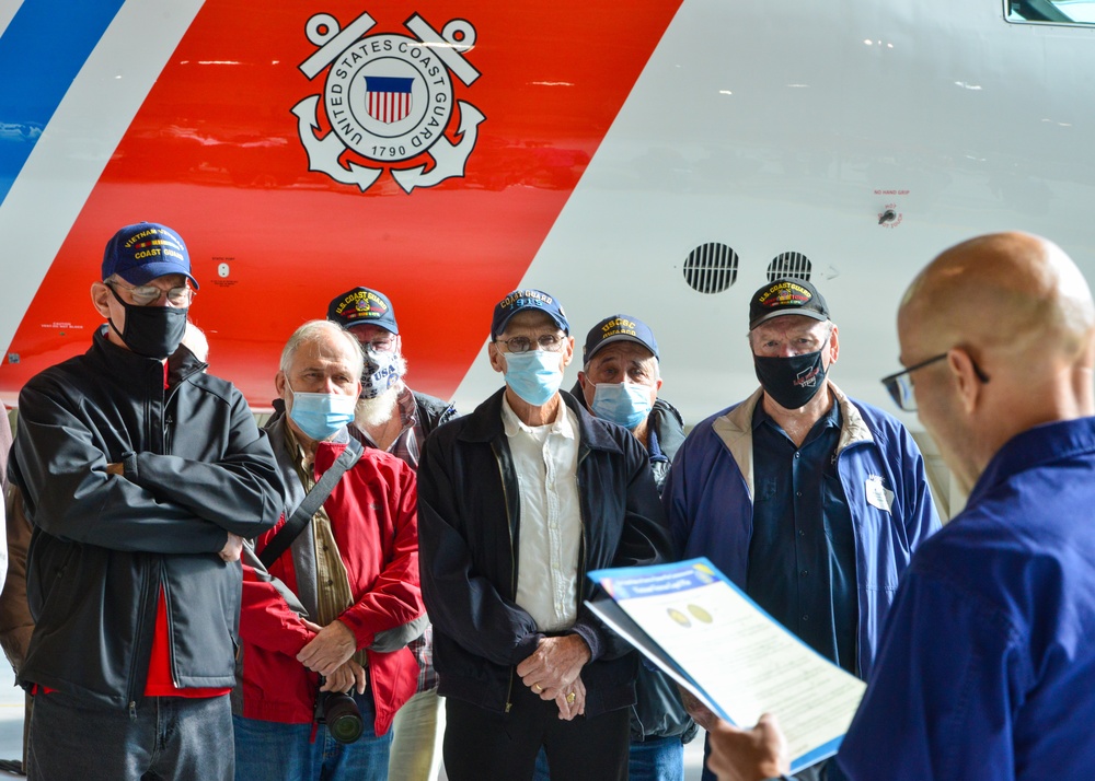 Coast Guard Air Station Washington hosts Coast Guard Cutter Owasco Vietnam veterans