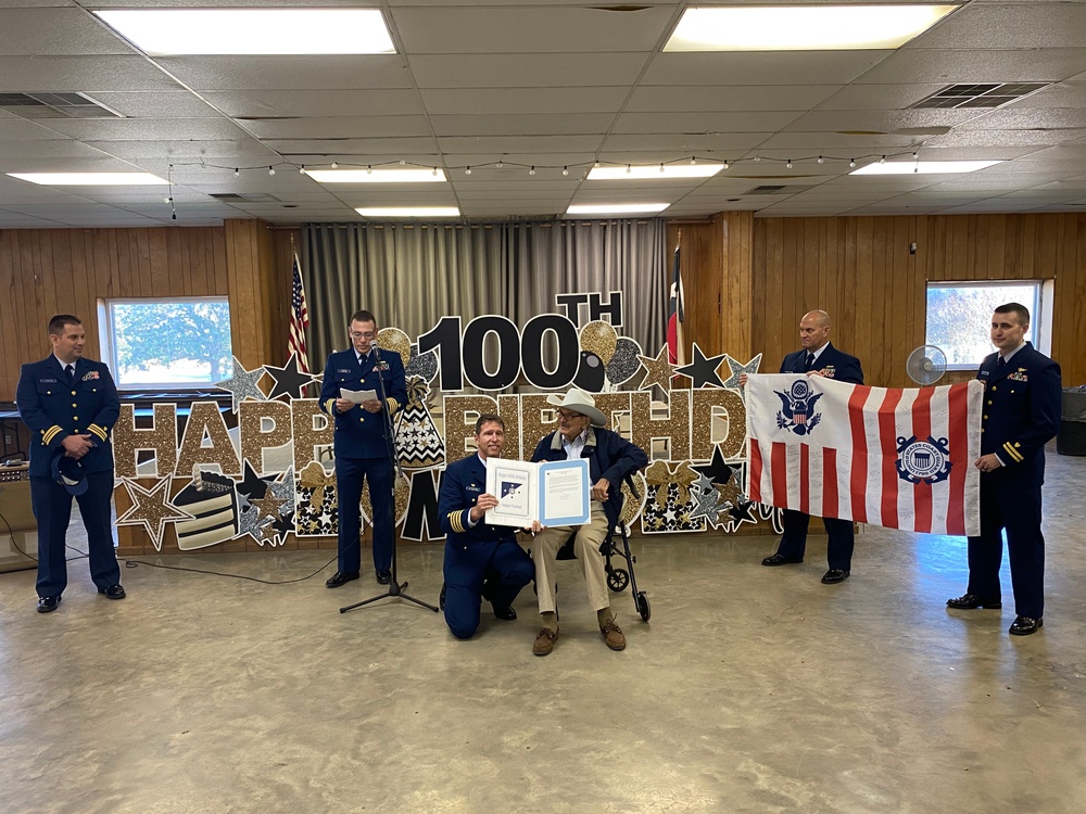 WWII Coast Guard Veteran 100th Birthday