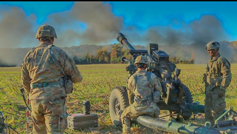 101st DIVARTY Live Fire