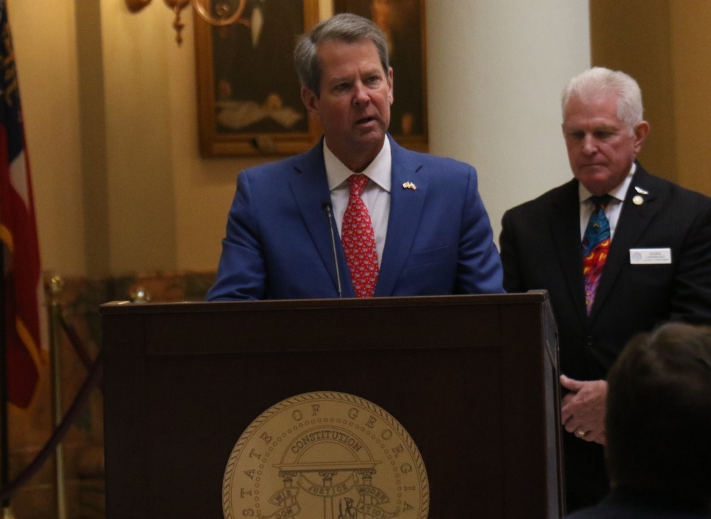 Georgia Gov. Brian Kemp Speaks