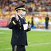 Brig. Gen. Christopher Sandison, Deputy Adjutant General, Arizona National Guard administers the Oath of Enlistment during ASU Salute to Service Game.