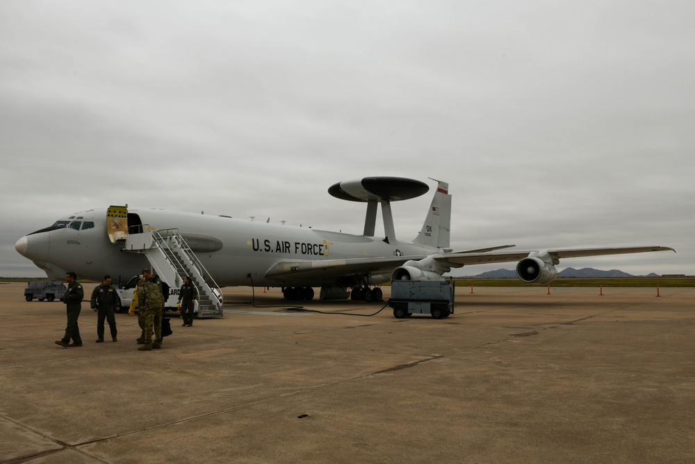 552nd OG visits 56th ARS to discuss interoperability improvements, combat readiness