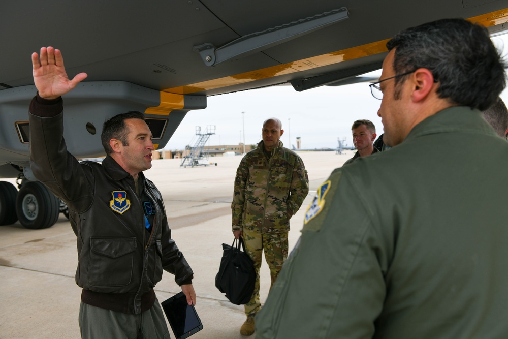 552nd OG visits 56th ARS to discuss interoperability improvements, combat readiness